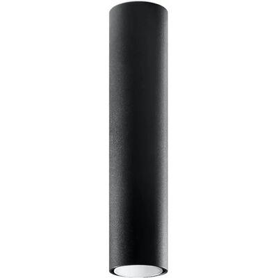 Sollux Lagos Surface Mounted Downlight - Black - GU10 - 40cm Sollux Lagos Surface Mounted Downlight - Black - GU10 - 40cm