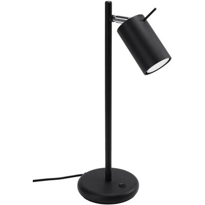 Lampe de bureau Sollux Ring - Noir - 1x GU10 - Publicité Lampe de bureau Sollux Ring - Noir - 1x GU10 - Publicité
