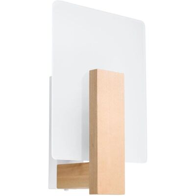 Sollux Lappo Wall Lamp Natural Wood - Wall Light Sollux Lappo Wall Lamp Natural Wood - Wall Light