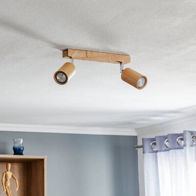 SOLLUX LIGHTING Cre de madera Deckenleuchte - 2 Leuchten SOLLUX LIGHTING Cre de madera Deckenleuchte - 2 Leuchten