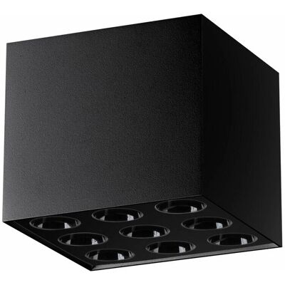 Sollux Ozzy Black Minimalist Surface Downlight Sollux Ozzy Black Minimalist Surface Downlight