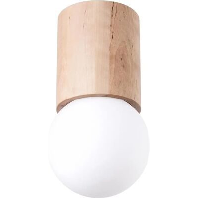 Sollux Lighting Boomo 23cm Lámpara de techo moderna de madera - Lámpara de techo Sollux Lighting Boomo 23cm Lámpara de techo moderna de madera - Lámpara de techo