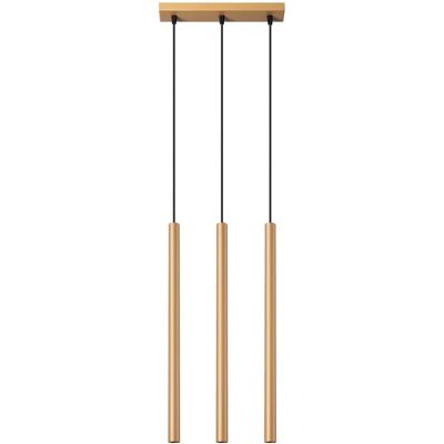 Sollux Pastelo Modern Batten Gold 3x G9 - Lighting Fixture Sollux Pastelo Modern Batten Gold 3x G9 - Lighting Fixture