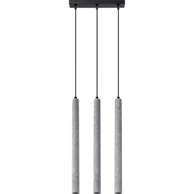 Luminaire Pendentif Modèle Pastelo - Gris - Publicité Luminaire Pendentif Modèle Pastelo - Gris - Publicité