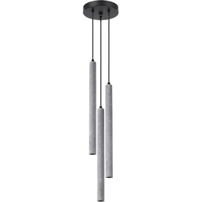 Sollux Pastelo Moderne Cluster Pendelleuchte Beton 3x G9 - Deckenleuchte Sollux Pastelo Moderne Cluster Pendelleuchte Beton 3x G9 - Deckenleuchte