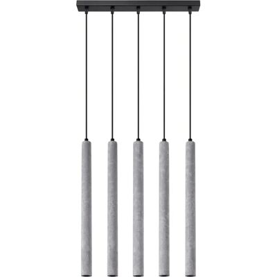 Sollux Pastelo Moderne Pendelleuchte Beton - 5x G9 Sollux Pastelo Moderne Pendelleuchte Beton - 5x G9