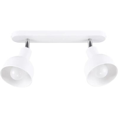SOLLUX LIGHTING ELBA 2 White Adjustable Ceiling Spotlight - Ceiling Spotlight SOLLUX LIGHTING ELBA 2 White Adjustable Ceiling Spotlight - Ceiling Spotlight