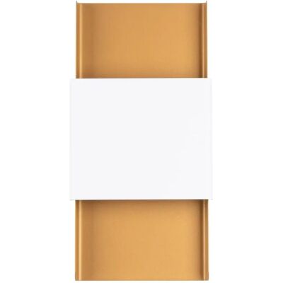 SOLLUX LIGHTING Durlin Wall Lamp Gold White - Wall Light SOLLUX LIGHTING Durlin Wall Lamp Gold White - Wall Light