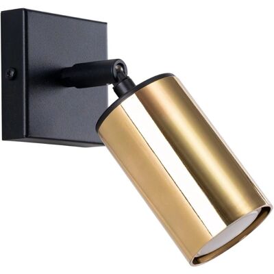 Lámpara de Pared Winx Black/Oro - Luz de Pared y Techo Lámpara de Pared Winx Black/Oro - Luz de Pared y Techo