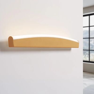 Applique LED Dorée Jorun Sollux - Design Minimaliste Moderne - Publicité Applique LED Dorée Jorun Sollux - Design Minimaliste Moderne - Publicité