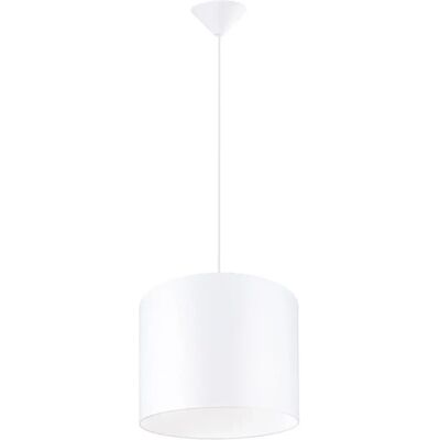 SOLLUX LIGHTING NOVA Pendant Light - Adjustable, E27, White, 88cm SOLLUX LIGHTING NOVA Pendant Light - Adjustable, E27, White, 88cm