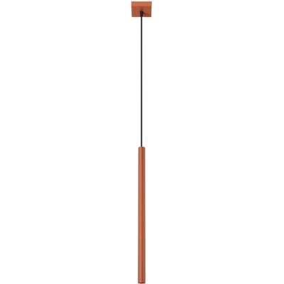 SOLLUX LIGHTING Pastelo 1 Rosso Ocra Pendant Lamp SOLLUX LIGHTING Pastelo 1 Rosso Ocra Pendant Lamp