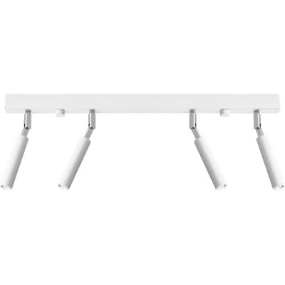 Sollux Lighting Eyetech Barre Droite Flush 4Lumières Blanc G9 - Lampe de plafond - Publicité Sollux Lighting Eyetech Barre Droite Flush 4Lumières Blanc G9 - Lampe de plafond - Publicité