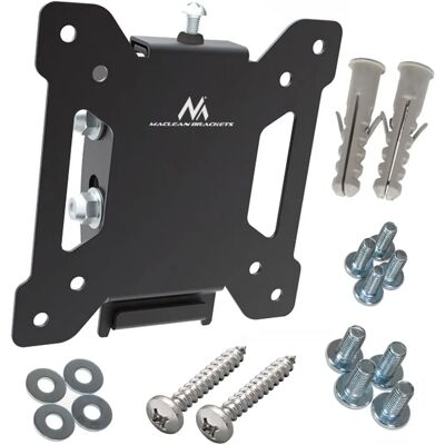 Maclean MC-596 TV Wall Mount - Supports 13-27 inch, Black Maclean MC-596 TV Wall Mount - Supports 13-27 inch, Black