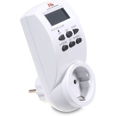 Digitální časovač Maclean Mce05g - 10 programů - 3600W - Německý Digitální časovač Maclean Mce05g - 10 programů - 3600W - Německý