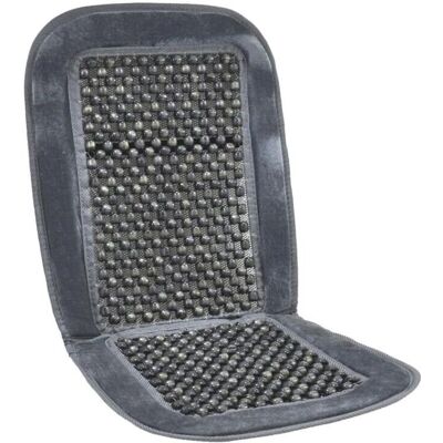 AMiO - 01385 - Gri - cu mărgele - Huse de scaun auto AMiO - 01385 - Gri - cu mărgele - Huse de scaun auto