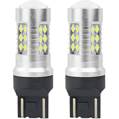 AMiO LED T20 12/24V 6.2W 24xSMD 3030 Canbus - Żarówka LED do samochodu AMiO LED T20 12/24V 6.2W 24xSMD 3030 Canbus - Żarówka LED do samochodu