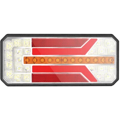 AMiO - RCL-01-LR - 236x104x40 mm - IP67 - LED bakljus AMiO - RCL-01-LR - 236x104x40 mm - IP67 - LED bakljus