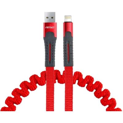 Amio - UC-13 - Lightning - 1.2 m - USB-kabel Amio - UC-13 - Lightning - 1.2 m - USB-kabel