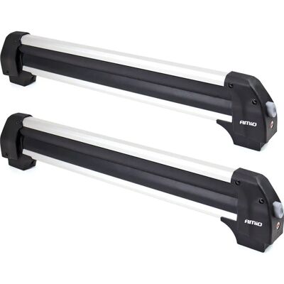 AMiO takräcke för skidor och snowboards - aluminium - 4 par skidor - 2 snowboards AMiO takräcke för skidor och snowboards - aluminium - 4 par skidor - 2 snowboards