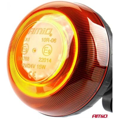 AMiO Auto-Warnleuchte - Orange - 18 LEDs - 12/24V - ECE R65, R10 AMiO Auto-Warnleuchte - Orange - 18 LEDs - 12/24V - ECE R65, R10