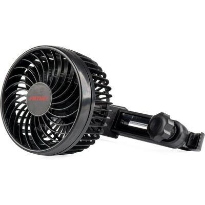 AMiO Auto Ventilátor 4,5" 12V na opěrku hlavy AMiO Auto Ventilátor 4,5" 12V na opěrku hlavy