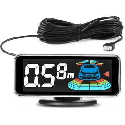 AMiO Oppervlakte Parkeersensoren 19mm - Vrachtwagen - LCD+Geluid AMiO Oppervlakte Parkeersensoren 19mm - Vrachtwagen - LCD+Geluid