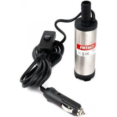 AMiO 12V Bomba de combustible sumergible - 38mm - Kit de manguera AMiO 12V Bomba de combustible sumergible - 38mm - Kit de manguera