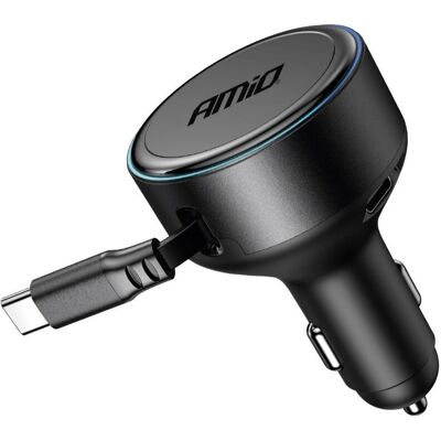 AMiO - 04368 - 60W - USB-C PD - Billader AMiO - 04368 - 60W - USB-C PD - Billader