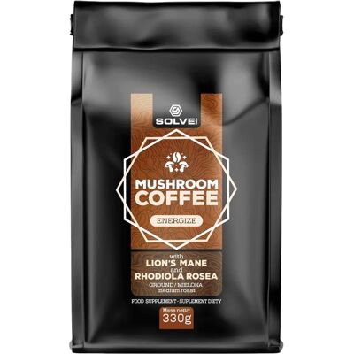 SolveLabs Pilzkaffee Löwenmähne + Rhodiola SolveLabs Pilzkaffee Löwenmähne + Rhodiola