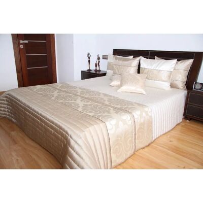 NM - NM37-B1 - Beżowo-brązowy - 240x260 - Bed throw NM - NM37-B1 - Beżowo-brązowy - 240x260 - Bed throw