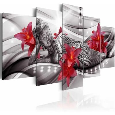 ARTGEIST - Relaxing Buddha - 100x50 cm - Toile - Art mural - Publicité ARTGEIST - Relaxing Buddha - 100x50 cm - Toile - Art mural - Publicité