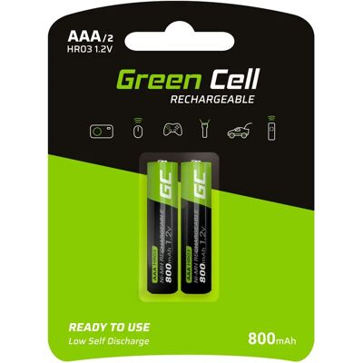 Batterie ricaricabili AAA Green Cell GR08 - Batteria domestica Batterie ricaricabili AAA Green Cell GR08 - Batteria domestica