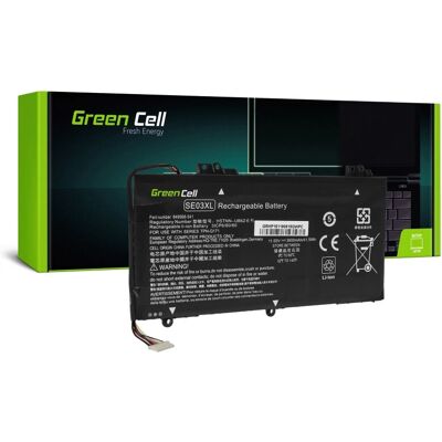 Green Cell Laptop Akku SE03XL für HP Pavilion 14-AL 14-AV - 3400mAh - Schwarz Green Cell Laptop Akku SE03XL für HP Pavilion 14-AL 14-AV - 3400mAh - Schwarz