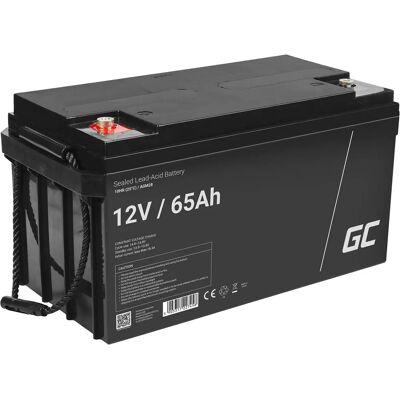 Akumulator Green Cell AGM28 12V 65Ah - Źródło energii przemysłowej Akumulator Green Cell AGM28 12V 65Ah - Źródło energii przemysłowej