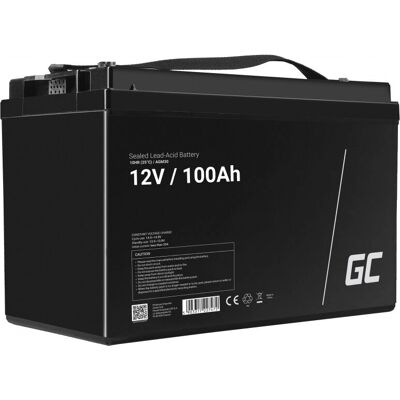 Green Cell AGM30 Fahrzeugbatterie - VRLA 100 Ah 12 V Marine / Freizeit Green Cell AGM30 Fahrzeugbatterie - VRLA 100 Ah 12 V Marine / Freizeit