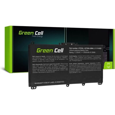 Green Cell HP163 kannettavan akku - Musta, 3400mAh Green Cell HP163 kannettavan akku - Musta, 3400mAh