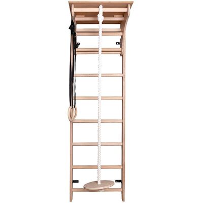 BenchK Wooden Wall Bar - Multi-Functional Home Gym Equipment BenchK Wooden Wall Bar - Multi-Functional Home Gym Equipment