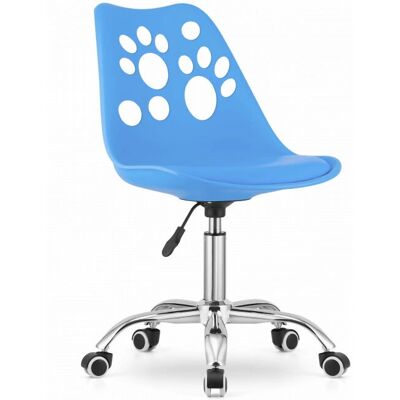 Scandishop Modèle PRINT Cuir écologique Chaise de bureau - Chaise de bureau - Publicité Scandishop Modèle PRINT Cuir écologique Chaise de bureau - Chaise de bureau - Publicité