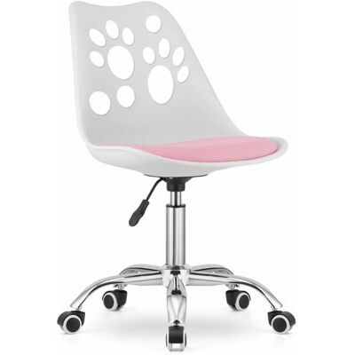 Chaise de bureau rose Scandishop - Chaise de bureau - Publicité Chaise de bureau rose Scandishop - Chaise de bureau - Publicité