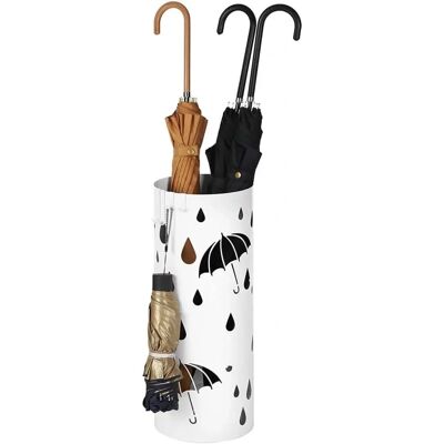 Viking Choice Parapluhouder Wit - Modern - 19,5x49cm Viking Choice Parapluhouder Wit - Modern - 19,5x49cm