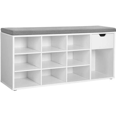 Meuble à chaussures Oskar avec siège - Mobilier - Publicité Meuble à chaussures Oskar avec siège - Mobilier - Publicité