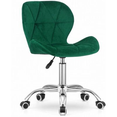 Viking Choice AVOLA Bürostuhl - Ergonomisch Velours Dunkelgrün Viking Choice AVOLA Bürostuhl - Ergonomisch Velours Dunkelgrün