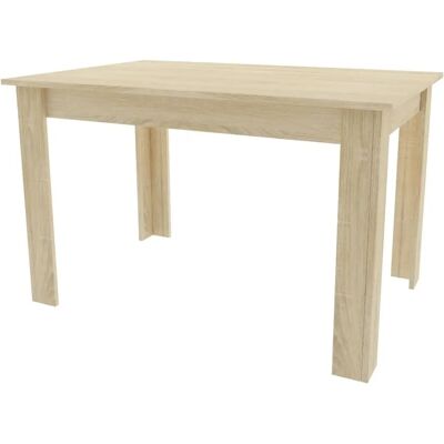 Mesa de comedor UMEKO de Scandishop - Rectangular, Roble, 120x80 - Mesa de comedor Mesa de comedor UMEKO de Scandishop - Rectangular, Roble, 120x80 - Mesa de comedor