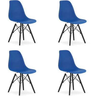 Židle OSKAR YORK - Modrá, Ergonomická, Odolná Židle OSKAR YORK - Modrá, Ergonomická, Odolná