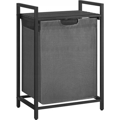 Viking Choice - Kosz na pranie - Szary - 50x33x72 cm Viking Choice - Kosz na pranie - Szary - 50x33x72 cm