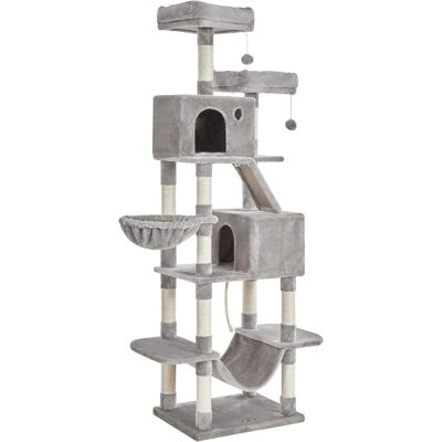 Viking Choice Kattenboom - Lichtgrijs - 206 cm Viking Choice Kattenboom - Lichtgrijs - 206 cm
