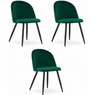 OSKAR BELLO Chaise Verte - Design Ergonomique - Publicité OSKAR BELLO Chaise Verte - Design Ergonomique - Publicité
