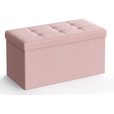 Oskar LSF047R11 - Puf Organizador Rosa Oskar LSF047R11 - Puf Organizador Rosa