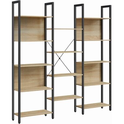 OSKAR LLS107B11 - Dvojitá knihovna - Loft styl OSKAR LLS107B11 - Dvojitá knihovna - Loft styl